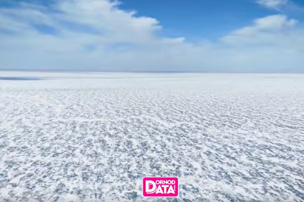 Үзэсгэлэнт Буйр нуурын цас мөсөн гоёл…