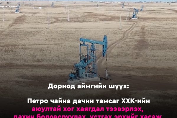 Шүүхээс “Петро чайна дачин тамсаг” ХХК-ийг 1,2 тэрбум төгрөгөөр торголоо